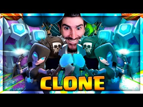 TESTANDO O NOVO DECK DE CLONE PARA A NOVA TEMPORADA DO CLASH ROYALE!