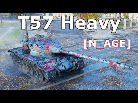 World of Tanks T57 Heavy Tank -  4 Kills 10,7K Damage