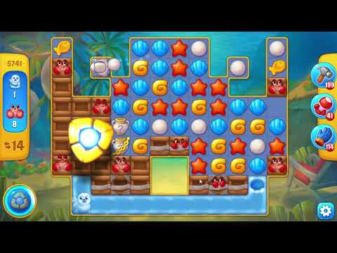 Fishdom 5741 Level - 19 moves - NO BooSTERS