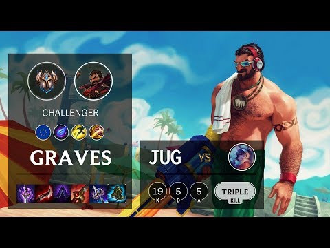 Graves Jungle vs Nunu & Willump - EUW Challenger Patch 10.12