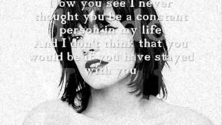 Lily Allen  He Wasn&#39;t There lyrics