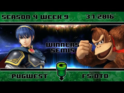 S4@GU 3-1 (Winner's Semis): Pugwest (Marth) vs FS DTD (DK)