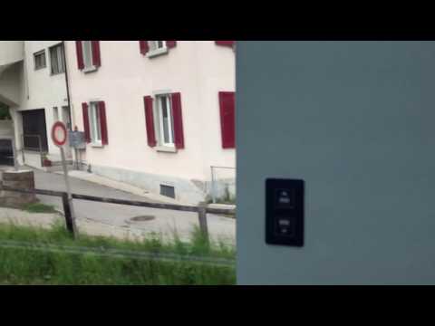 Special photographer's coach on Bernina Line, Articulated Alvra trains in Albula Line RHB