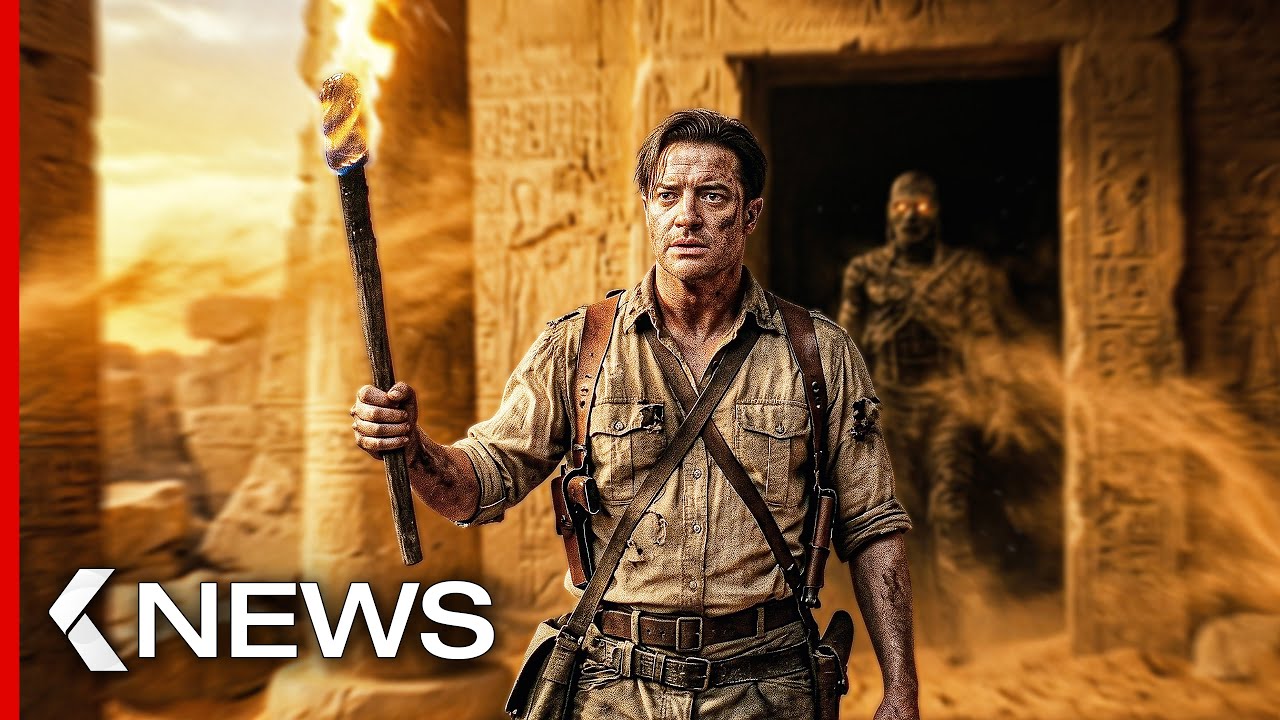 Brendan Fraser in The Mummy 4, Tomb Raider Series, Scream 8, Blair Witch Project... KinoCheck News