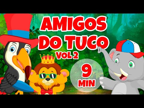 Amigos do Tuco vol 2 - Giramille 9 min | Desenho Animado Musical