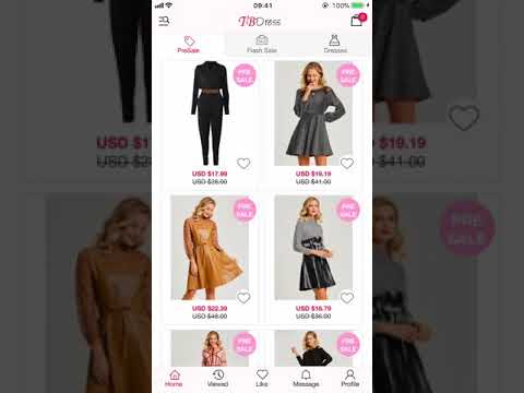 TBdress Shopping (Women & Men) Video