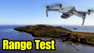DJI AIR 2S - Range Test - Brooks Island