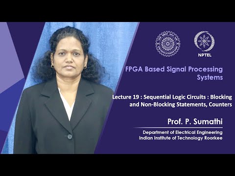 Promo Video of FPGA Based Signal Processing Systems by Prof P Sumathi