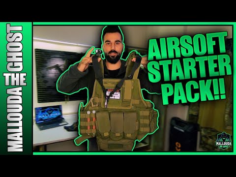 THE BEST AIRSOFT STARTER PACK(Complete guide for beginner airsoft players)
