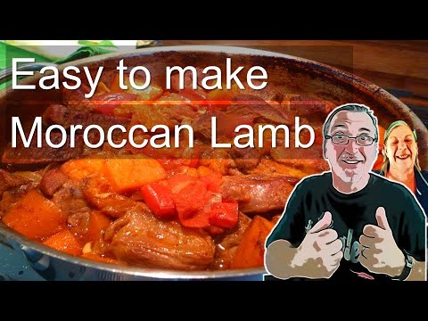 Easy to make Moroccan Lamb