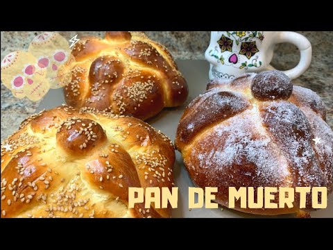 🇲🇽COMO HACER PAN DE MUERTO - How to make Day of the Dead Bread.