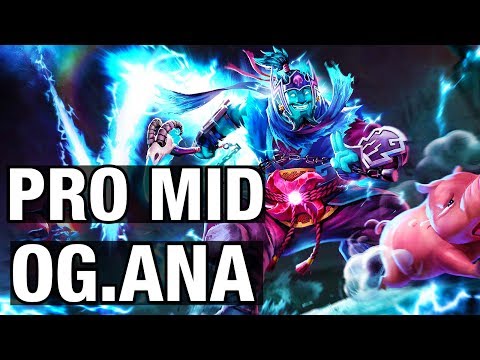 PRO MID - OG.Ana Plays Storm Spirit - Dota 2