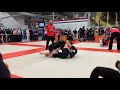 Winner by belly down ankle lock