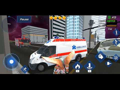 Grand Robot Auto City Destruction Simulator - Android iOS Gameplay