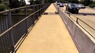 Bike to Work Via Freeway