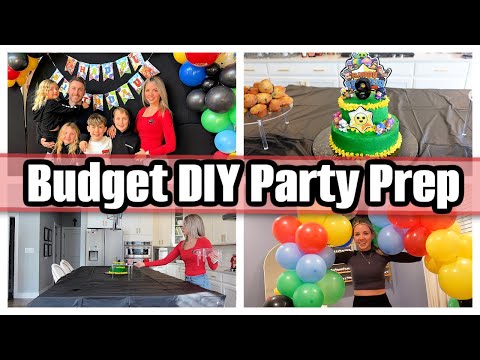 Budget Birthday Party at Home | DIY Decor, Games & Food for Kids