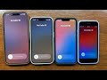 IPhone 16 Pro Max 2024 Vs 15 Pro 2023 Vs 16e 2025 Vs SE 3 2022 No Caller ID Incoming Call Reflection