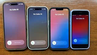 Download lagu iPhone 16 Pro Max 2024 vs 15 Pro 2023 vs 16e 2025 vs SE 3 2022 No Caller ID Incoming Call Reflection mp3