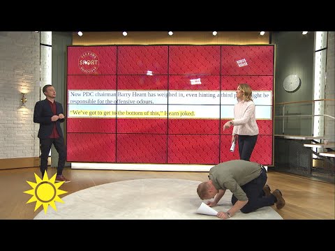 Pruttmysteriet får Jesper att vika sig av skratt - Nyhetsmorgon (TV4)
