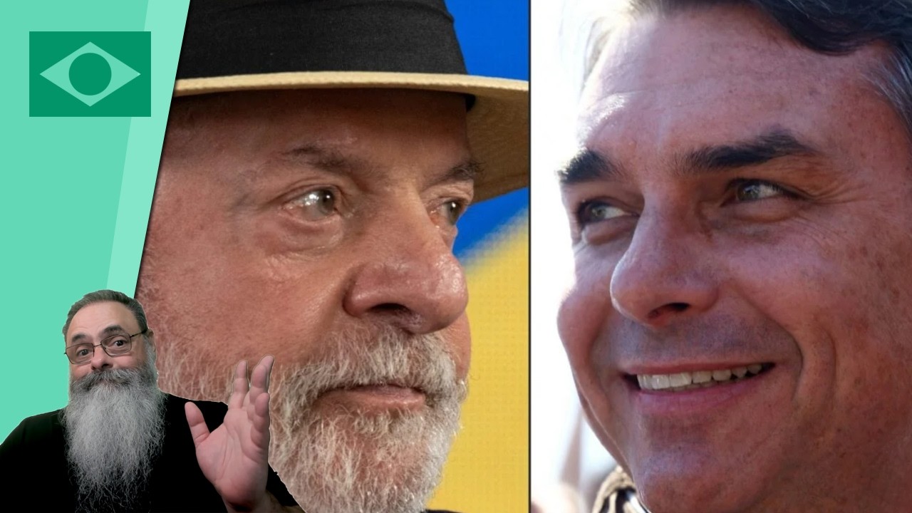 PESQUISAS mostram que FLÁVIO já TRIPLICOU distância para LULA no SEGUNDO TURNO