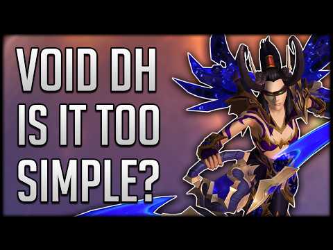 CRAZY Strong Ranged DH Spec Only Has 4 Buttons? Devourer Gameplay, Rotation & Talents