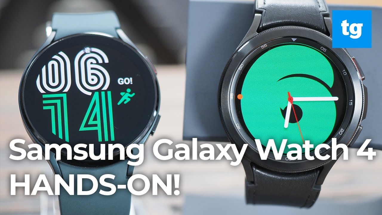 Samsung Galaxy Watch 4 HANDS-ON! Here's what's new