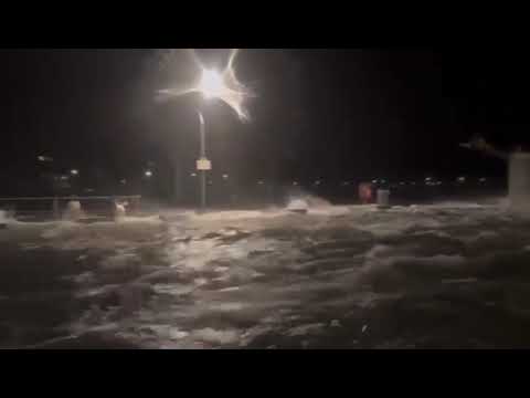 Eckernförde Ostsee bei Abend zur Sturmflut 2023 #ostsee #sturm #sturmflut #unwetter #2023