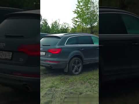 RAM vs AUDI Q7 😲 I LOVE YOU Billie Eilish song cover #shorts #audi #billieeilish #iloveyou #offroad