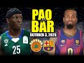 Panathinaikos Vs Barcelona Full Game Highlights October 3 2025 2025 EuroLeague