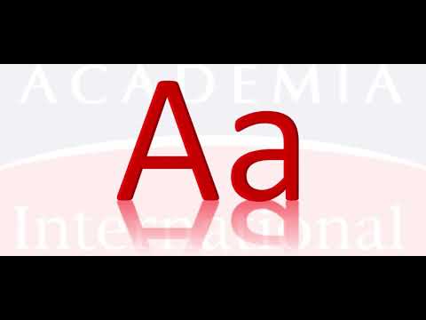 The English Alphabet – Academia International