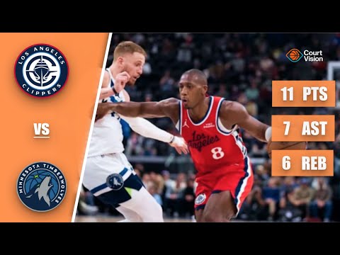 Kris Dunn - 11 Points, 7 Assists, 6 Rebounds vs Timberwolves - 2025-26 Regular Season