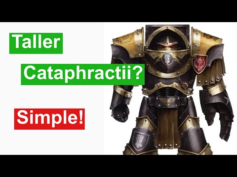 Truescale Horus Heresy Space Marines - Cataphractii Terminators