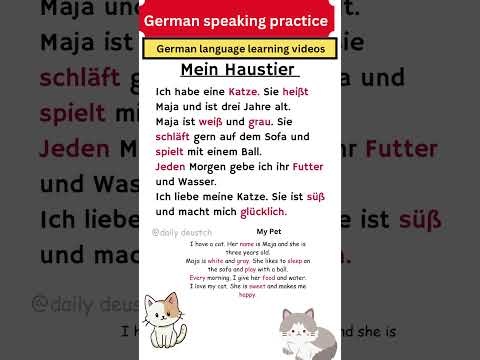 German A1 listening practice