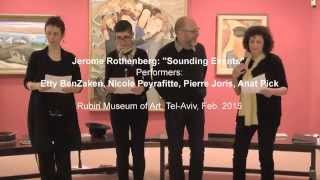 Jerome Rothenberg: Sounding Events