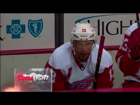 Pavel Datsyuk's open ice hit on Sidney Crosby