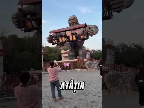 King Kong Ridica Un Tren Plin Cu Oameni… Sfarsitul Este Neasteptat!