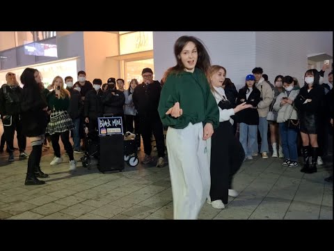 [STREET ARTIST] BLACK MIST. HONGDAE BUSKING. 230305.