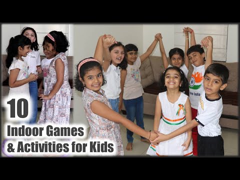 10 Indoor Games and Activities for Kids | Fun Party Games for Kids & Everyone | Play at Home