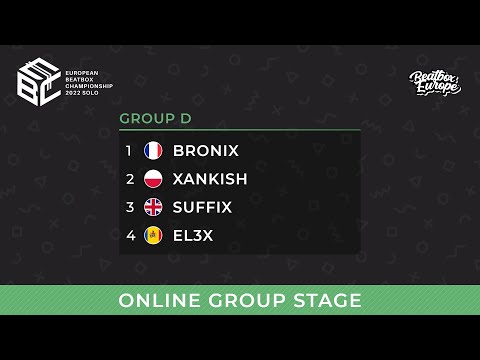 Group D - Bronix, Xankish, Suffix, el3x - EBBC 22 Online Group Stage