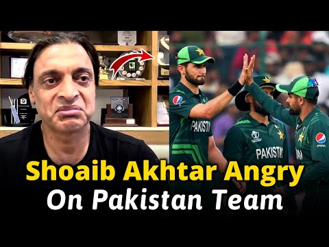 Shoaib Akhtar's Fiery Reaction as Pakistan Gets All Out for 191 Runs! | Ind vs Pak