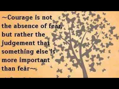 Courage -  “Words that Inspire” by Sathish Rajamani- 74th Episode - September 9th 2021