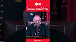 WATCH: Pope Leo XIV Addresses Spanish Parliament on Global Crisis and Migration | DWS News | AK1C