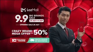 Download lagu IKLAN LAZADA - LAZMALL 9.9 BIG BRANDS SALE 30s (2021) mp3