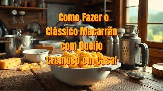 ???? Como Fazer o Clássico Macarrão com Queijo em Casa! ????  (Mac and Cheese) [Veja receita abaixo]!