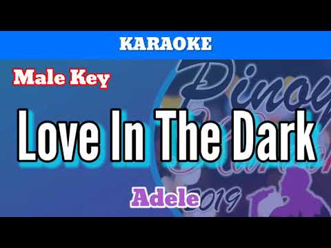 Love In The Dark by Adele (Karaoke : Male Key)