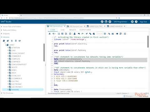 SAS in Practice The Course Overview|packtpub com