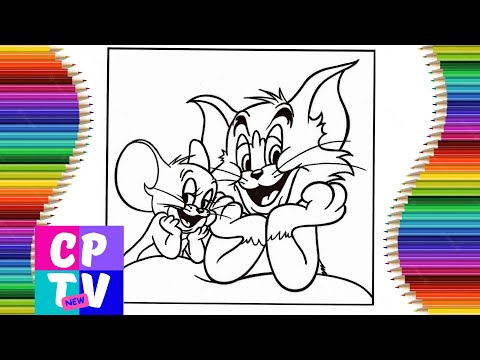 Tom and Jerry Coloring Pages/Tom and Jerry Cartoon/Cartoon - On & On (feat.Daniel Levi)[NCS Release]