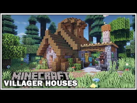 EPIC Minecraft Villager House - MAX Armor Upgrades!