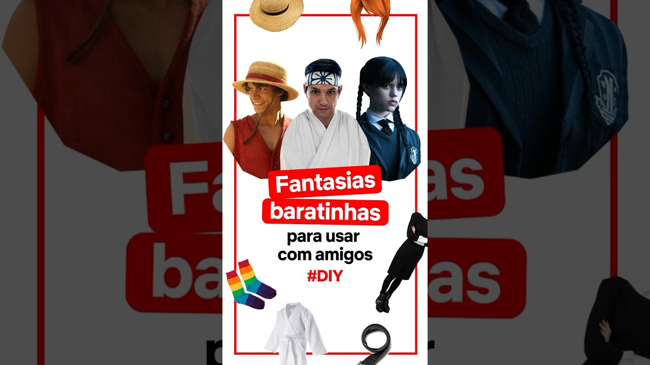 Fantasias fáceis e baratas para usar com amigos 👽#DIY #halloween #fantasia