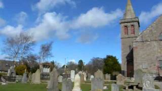 preview picture of video 'Kettins Parish Churchyard Scotland'